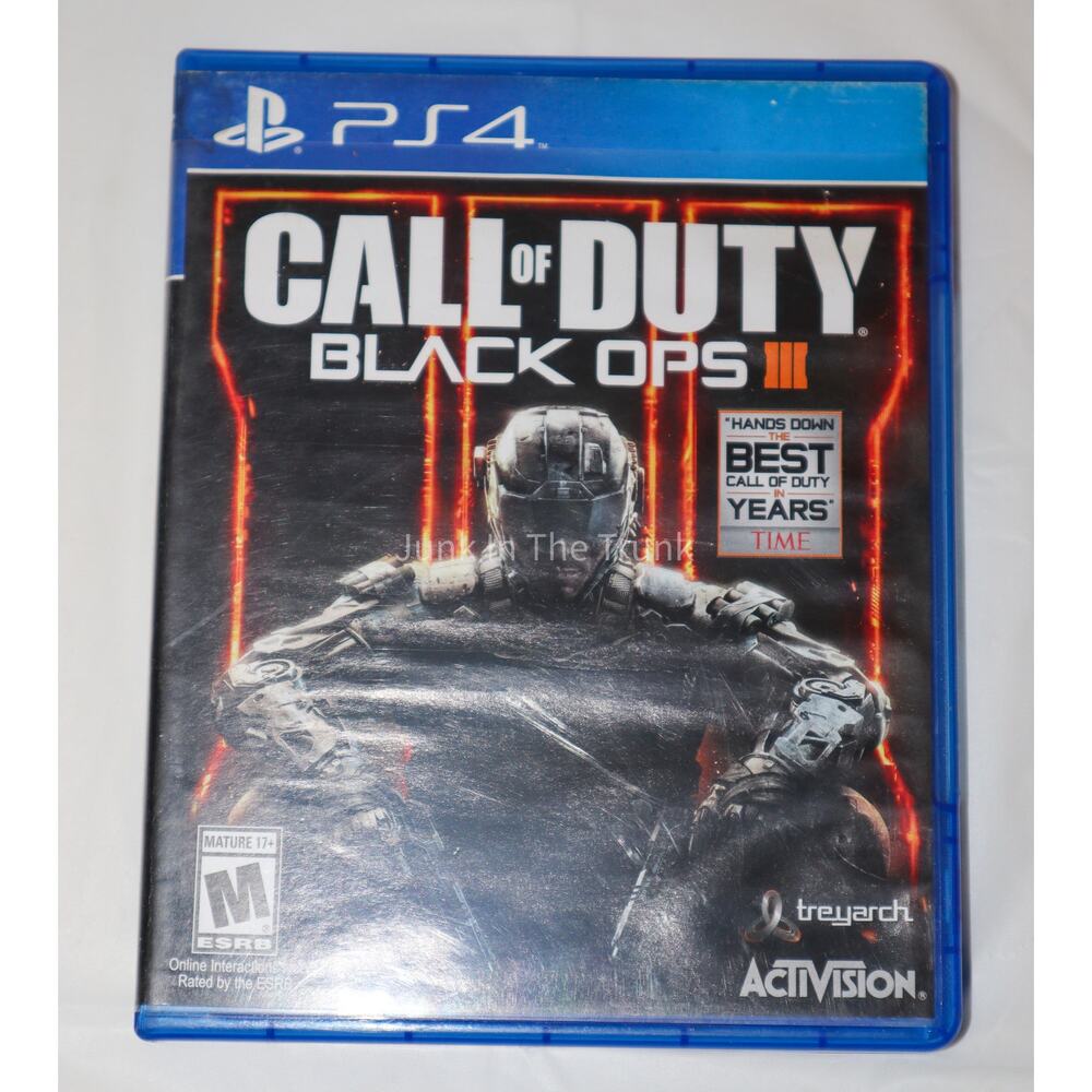 Call of Duty Black OPS ps4 game